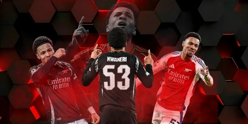 Ethan Nwaneri cầu thủ sáng giá trong sân khấu lớn